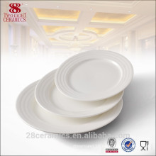 Ceramics Plate, Porcelain round plate, Ceramic chinaware for hotel